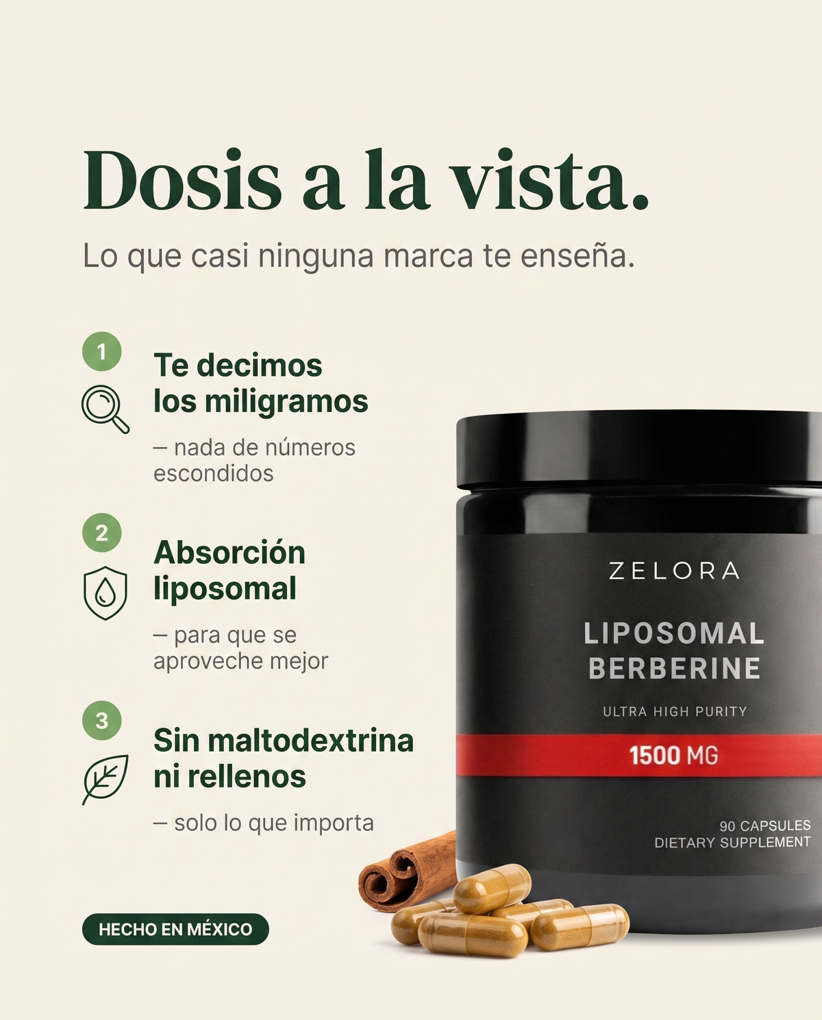 Dosis a la vista