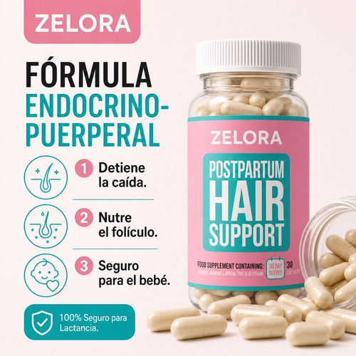 ZELORA POSTPARTO · VITAMINA CAPILAR