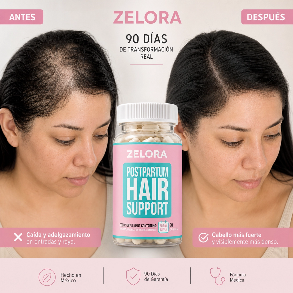 ZELORA POSTPARTO · VITAMINA CAPILAR
