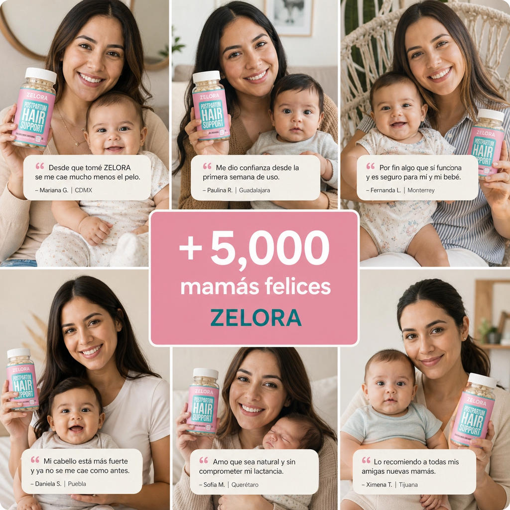 ZELORA POSTPARTO · VITAMINA CAPILAR